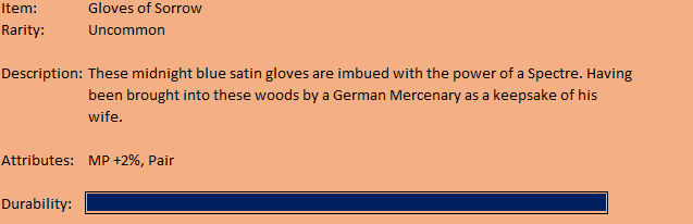 Gloves of Sorrow
