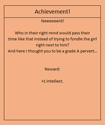 Achievement: Neeeeeerd!
